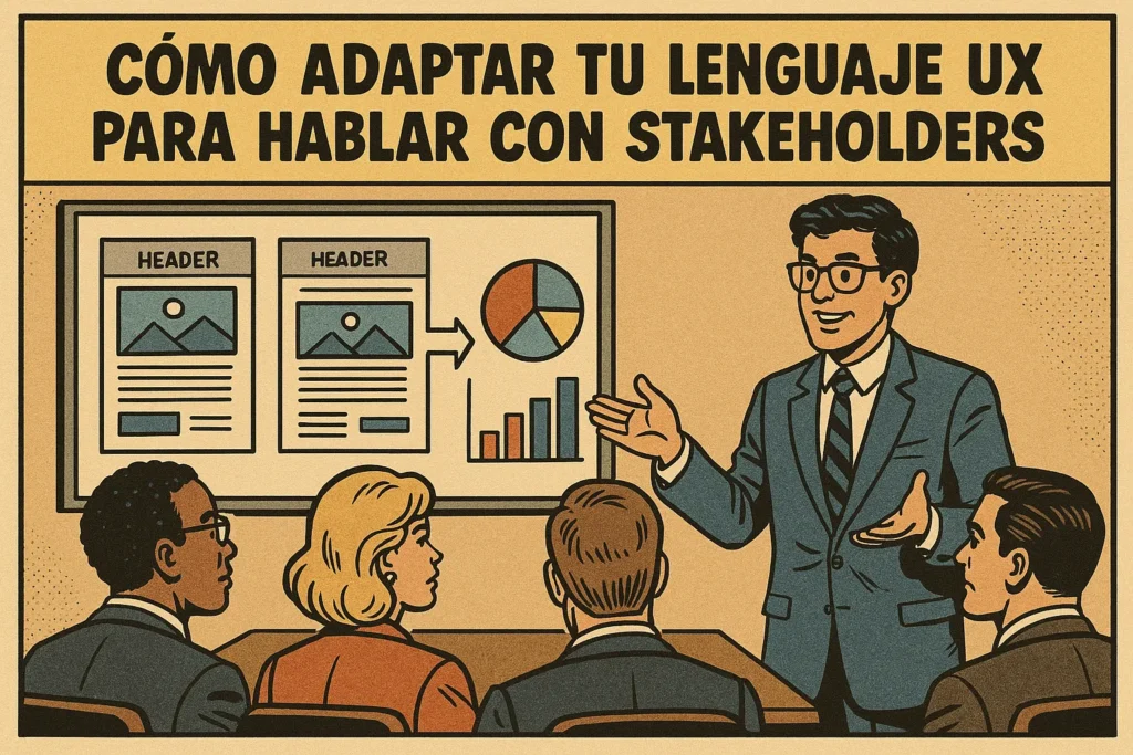como adaptar tu mensaje ux para hablar con stakeholders